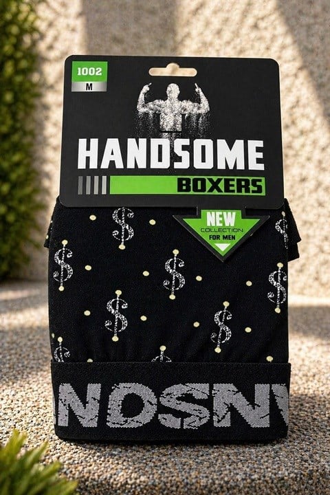 Desenli Erkek Boxer