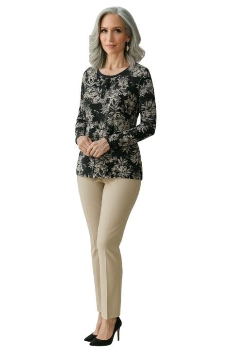 DESENLİ VİSKON KADIN PENYE