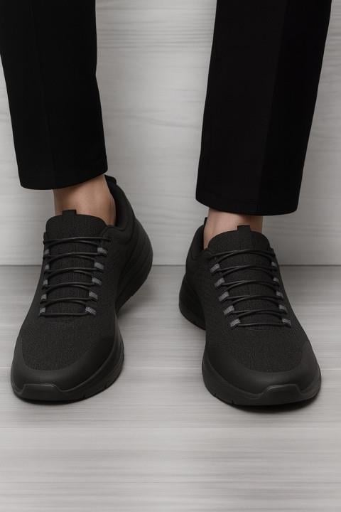 Erkek Spor Ayakkabı - Siyah