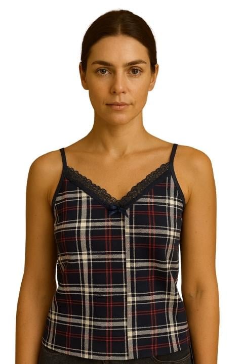 Jenika Kadın İp Askılı Empirme Atlet