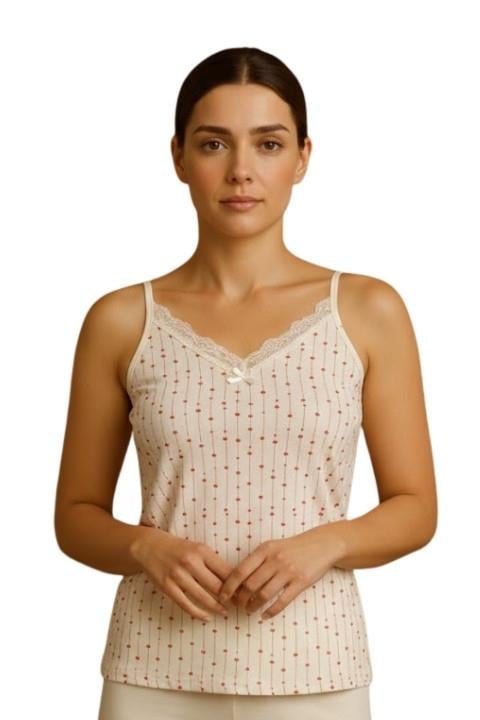 Jenika Kadın İp Askılı Empirme Atlet