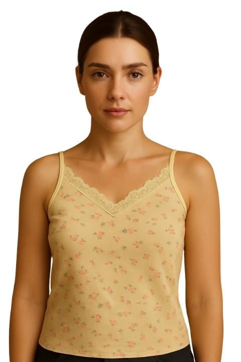 Jenika Kadın İp Askılı Empirme Atlet