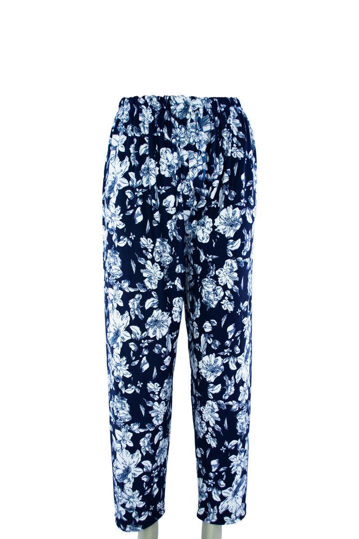 Kadın Battal Süet Pijama Altı