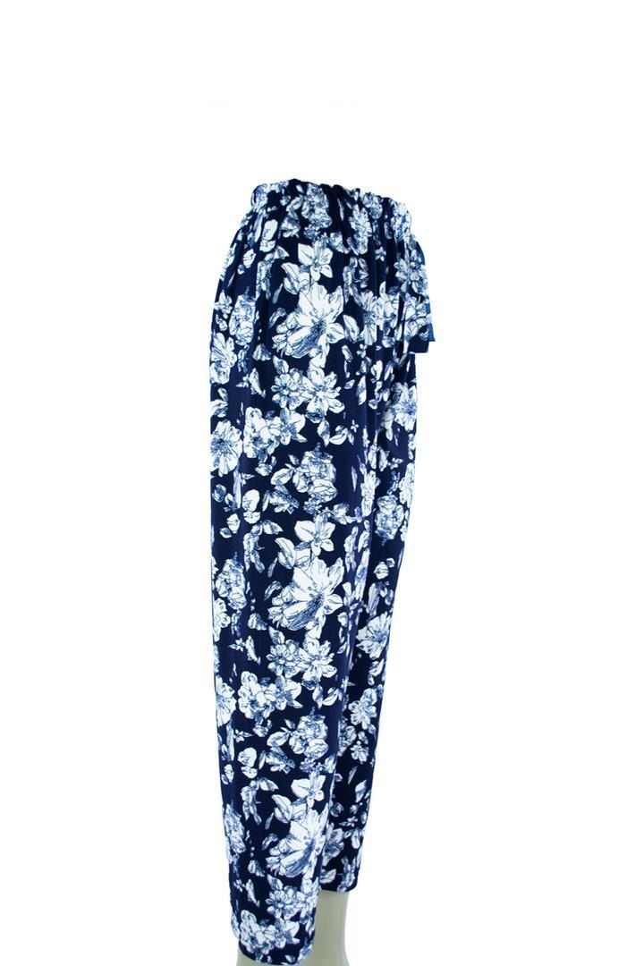 Kadın Battal Süet Pijama Altı