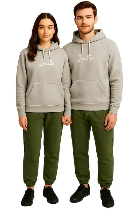 KANGURU CEP SWEAT-GRİ