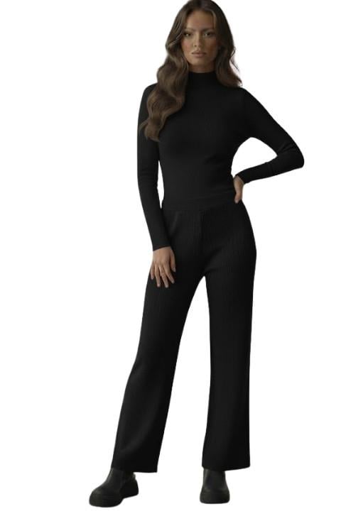 Kapkorşe Pantolon - Siyah