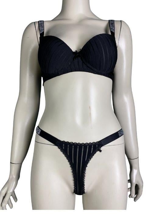 LOVE SECRET DOLGULU 2 Lİ SÜTYEN TAKIM-SİYAH