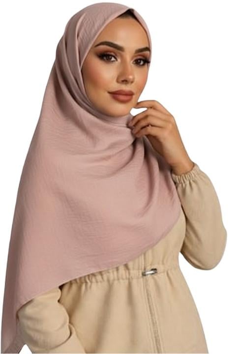 Soft Pamuk Şal - Gül Rengi