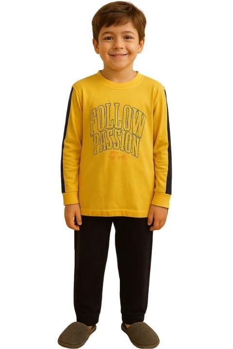 TARIK ERKEK ÇOCUK 3915 FOLLOW BAS U KOL PENYE PİJAMA