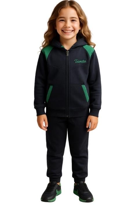 Trinta Kız Çocuk Likralı Eşofman Takımı