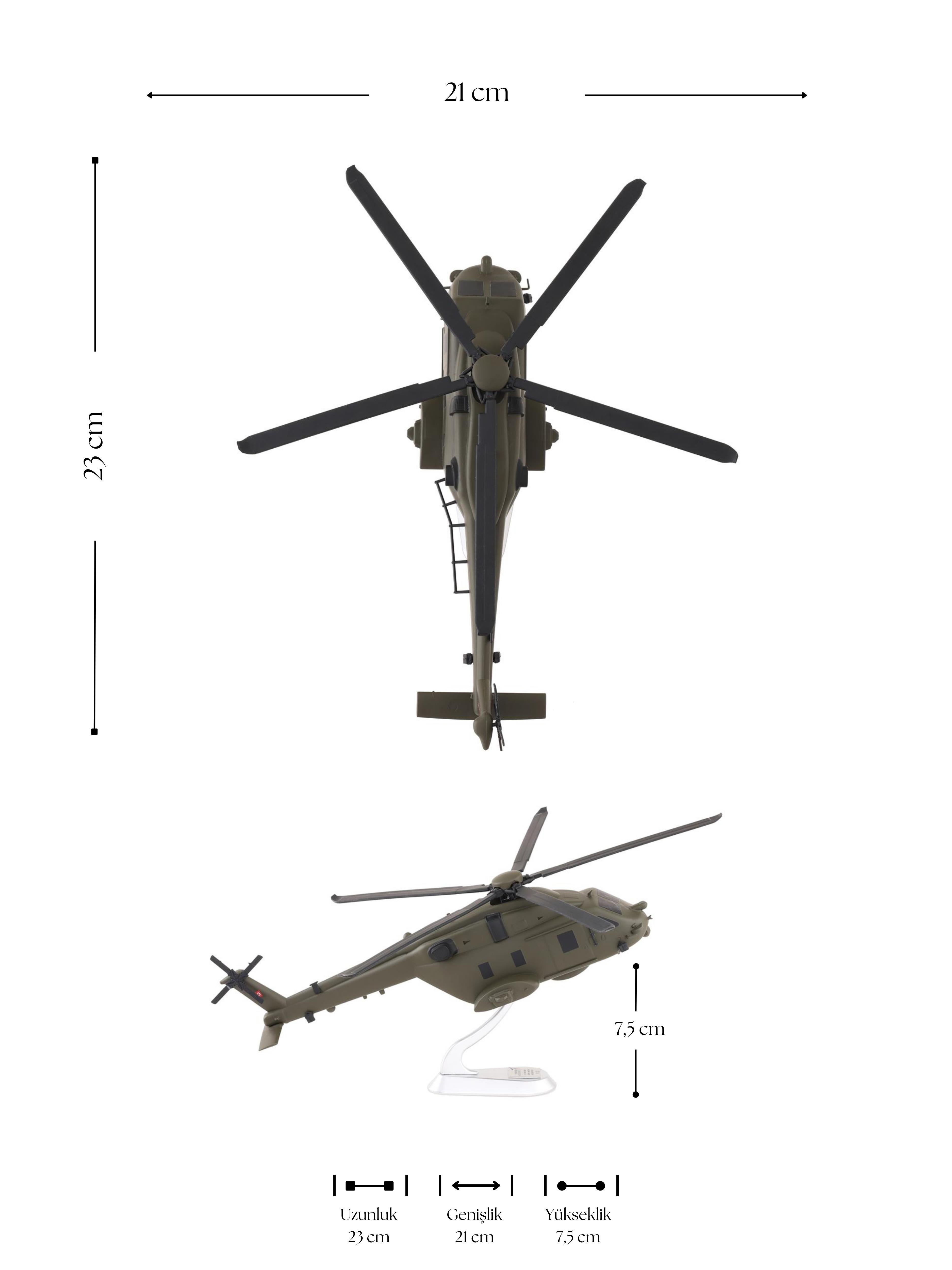 AĞIR SINIF GENEL MAKSAT HELİKOPTERİ Maket 1/72