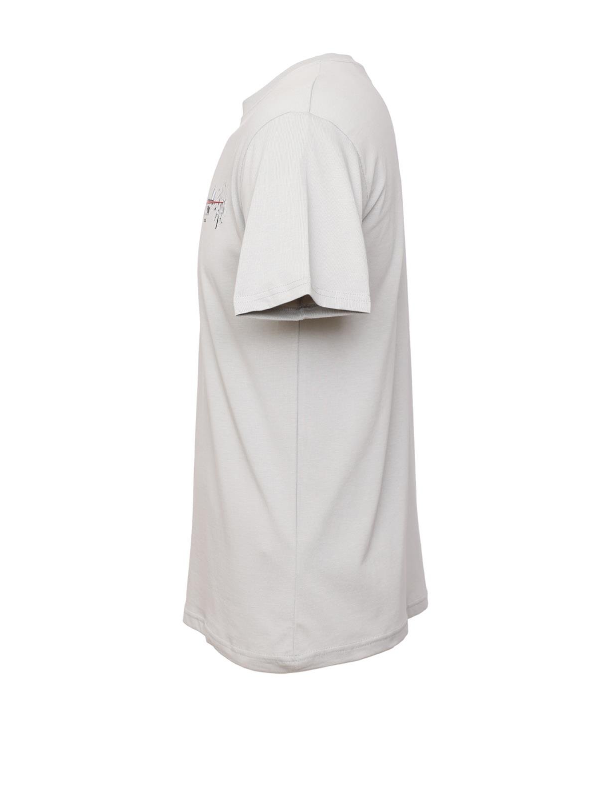 AKSUNGUR Kırılma Bisiklet Yaka %100 Pamuk Tişört