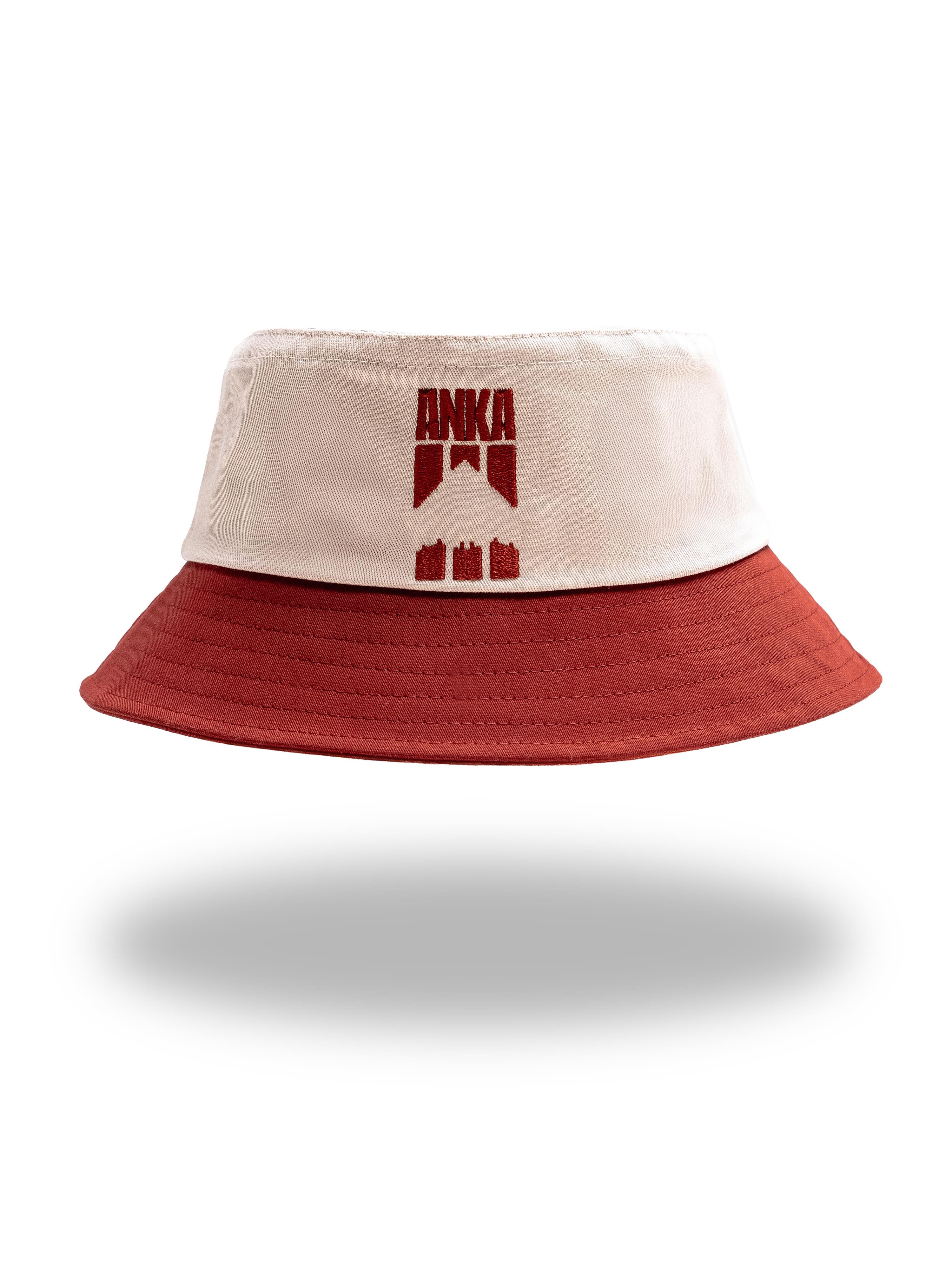 ANKA-3 Nakışlı %100 Pamuk Bucket Şapka