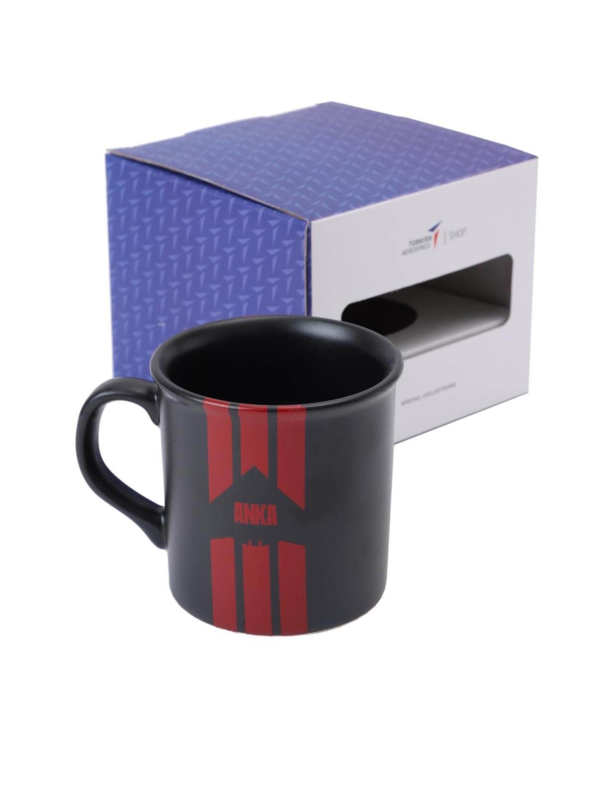 ANKA-3 Seramik Kupa Siyah