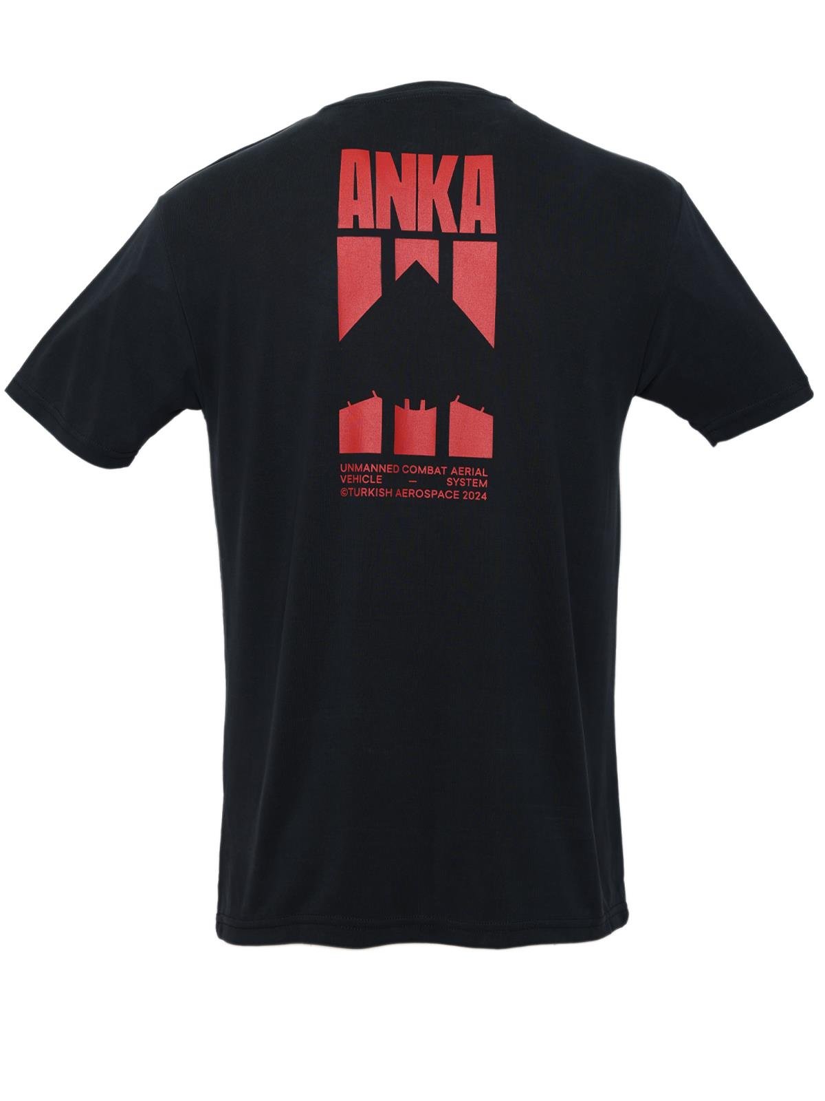 ANKA-3 Tayf Bisiklet Yaka Modal Tişört