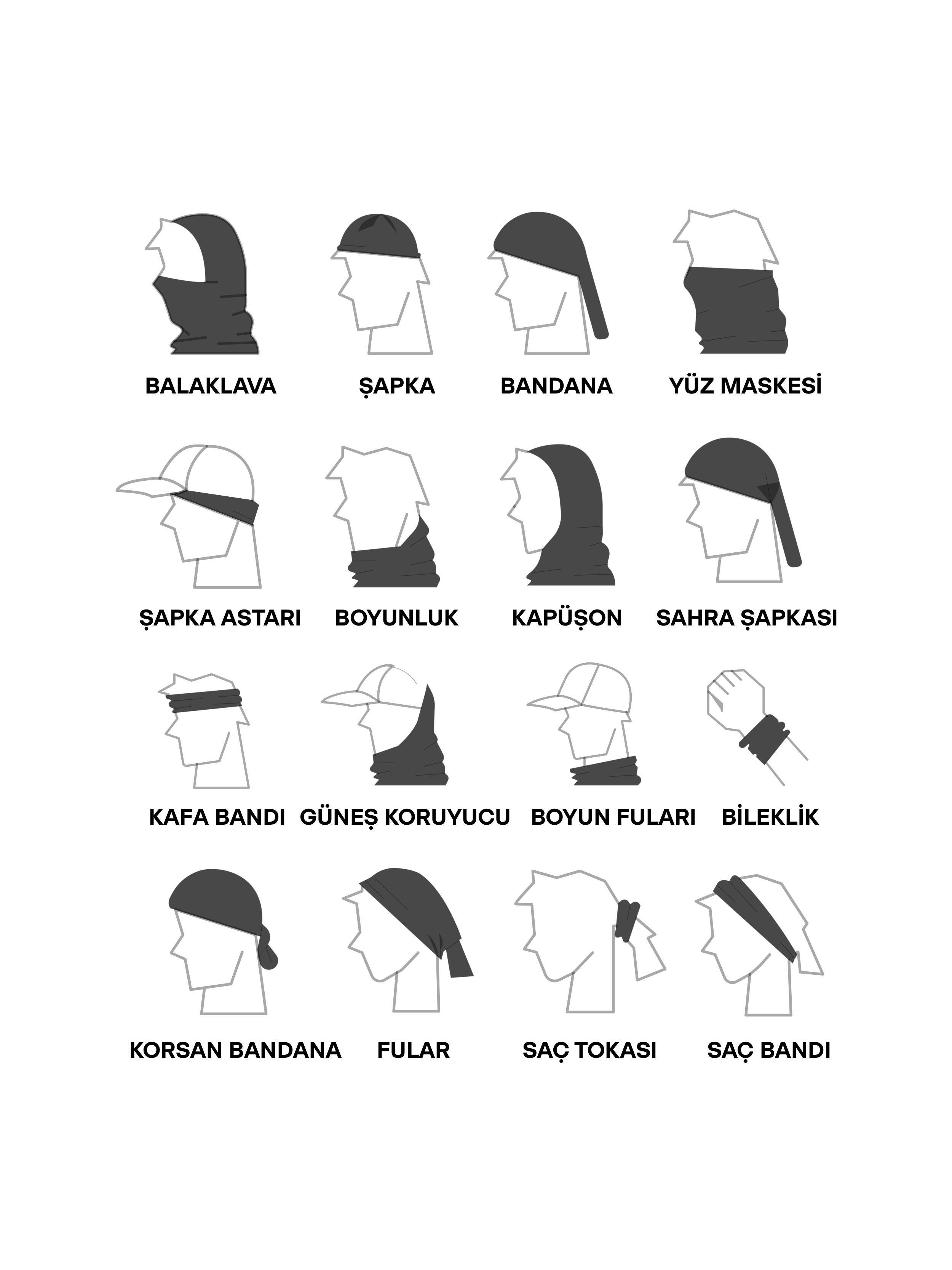 ANKA Dinamik Boyunluk Bandana