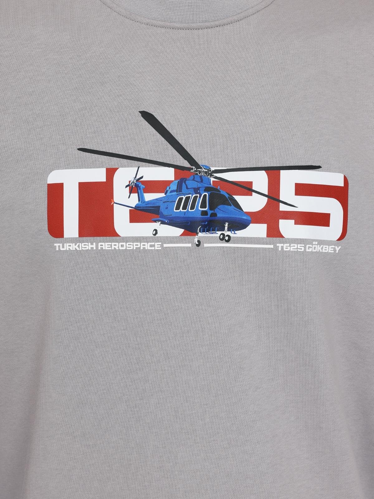 GÖKBEY Kırmızı Beyaz Sweatshirt