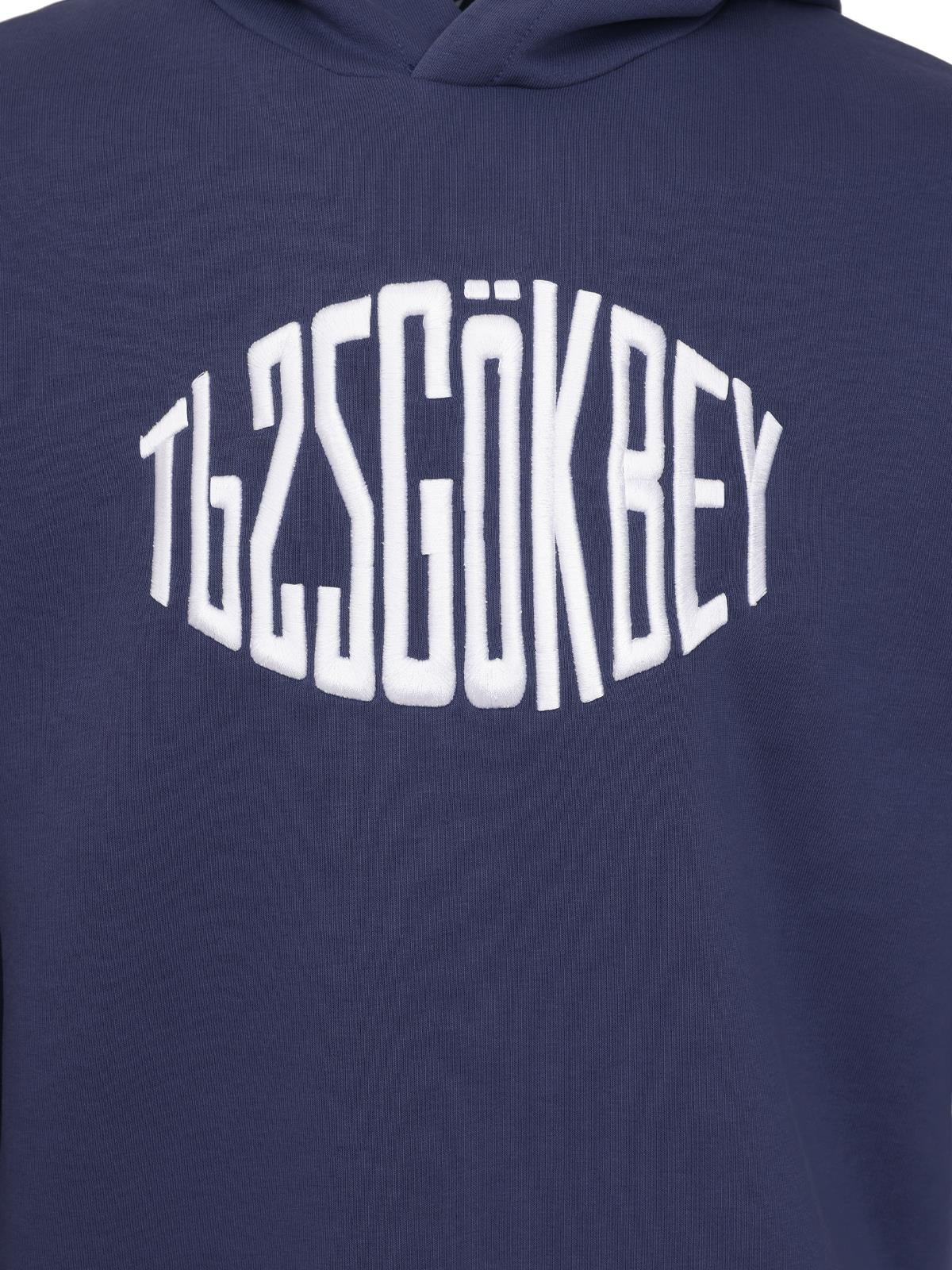 GÖKBEY Kuş Gözü Kapüşonlu Sweatshirt