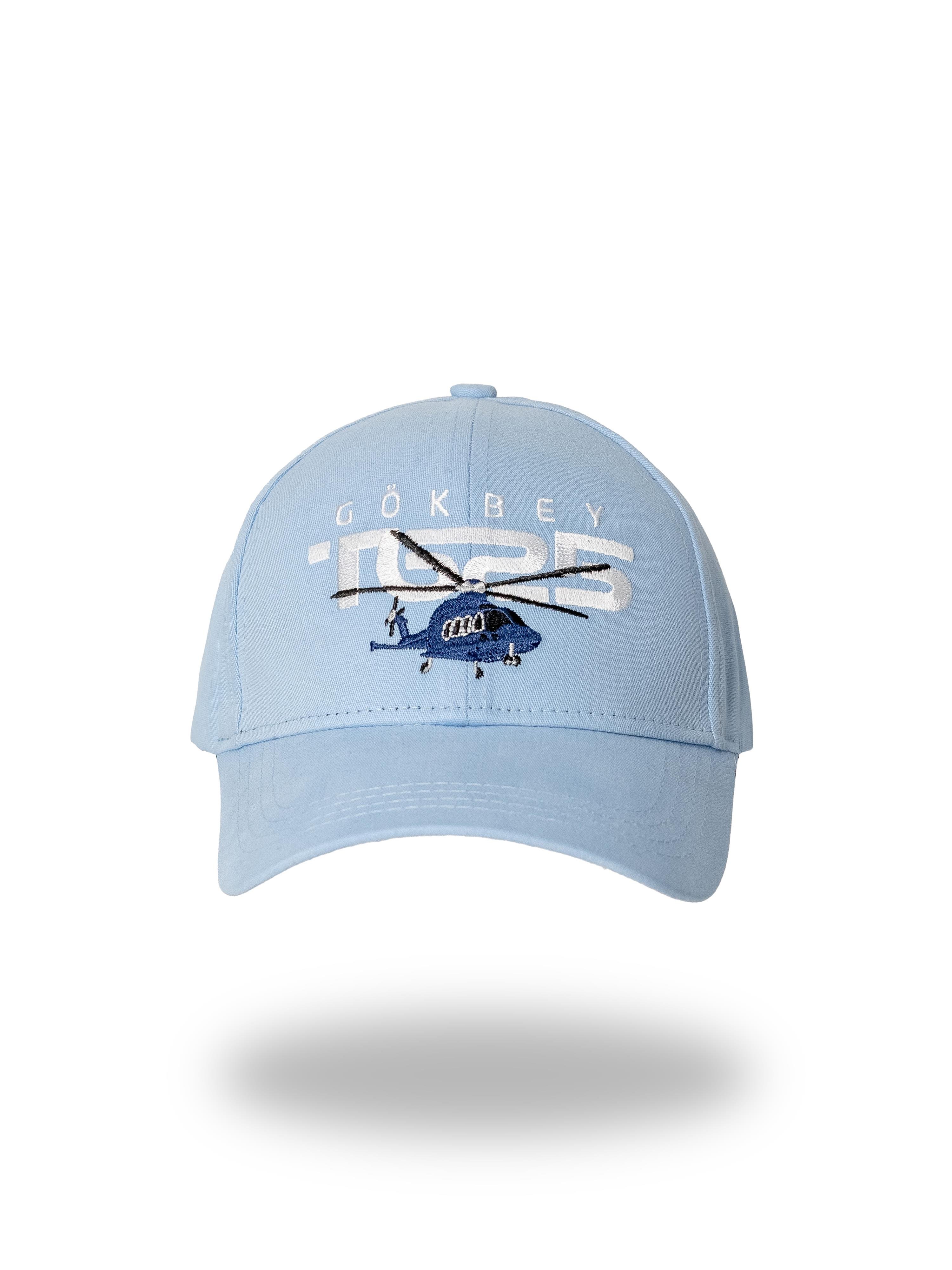GÖKBEY Nakışlı %100 Pamuk Kep Şapka