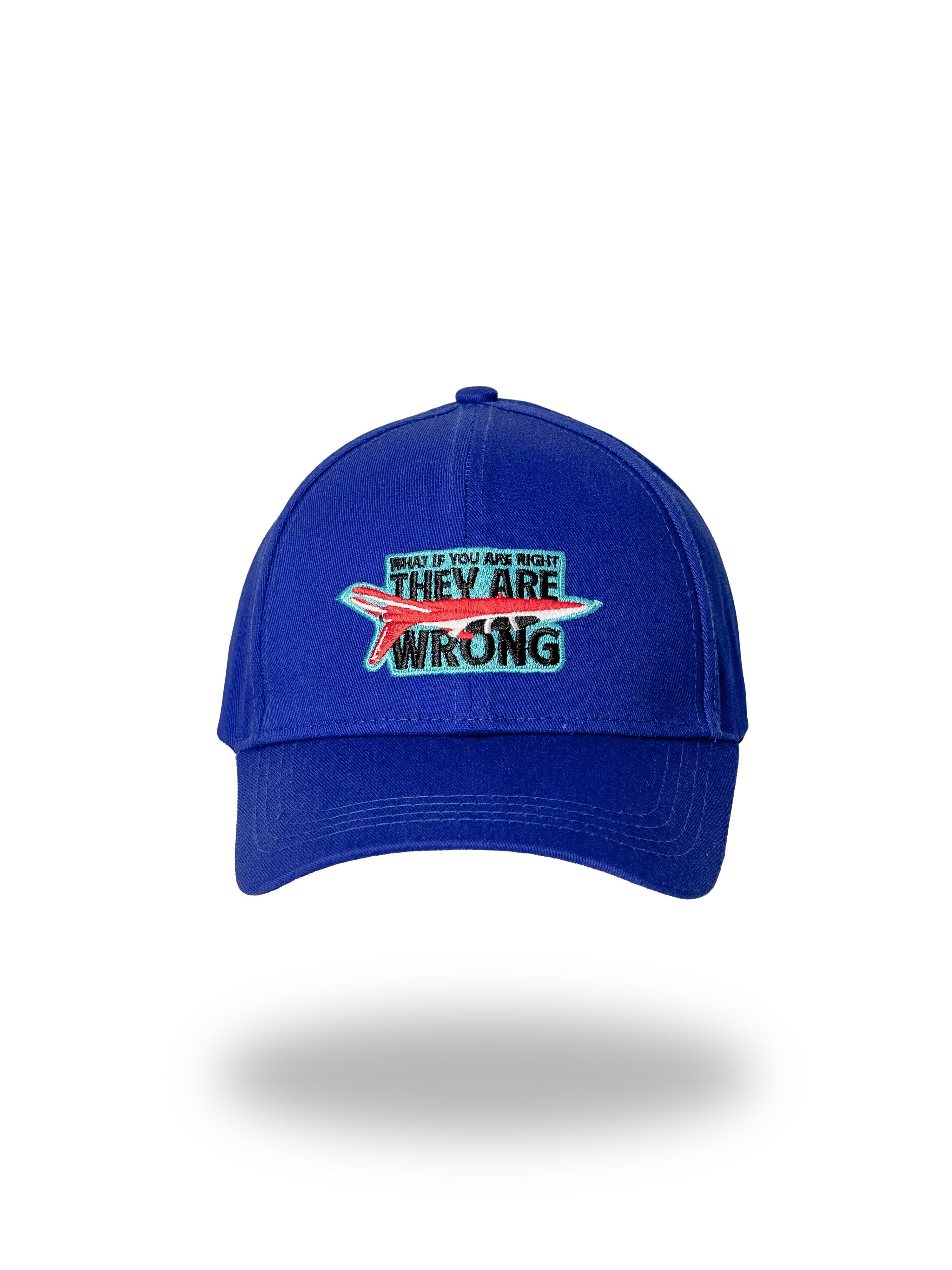 HÜRJET Fırtına Nakışlı %100 Pamuk Kep Şapka