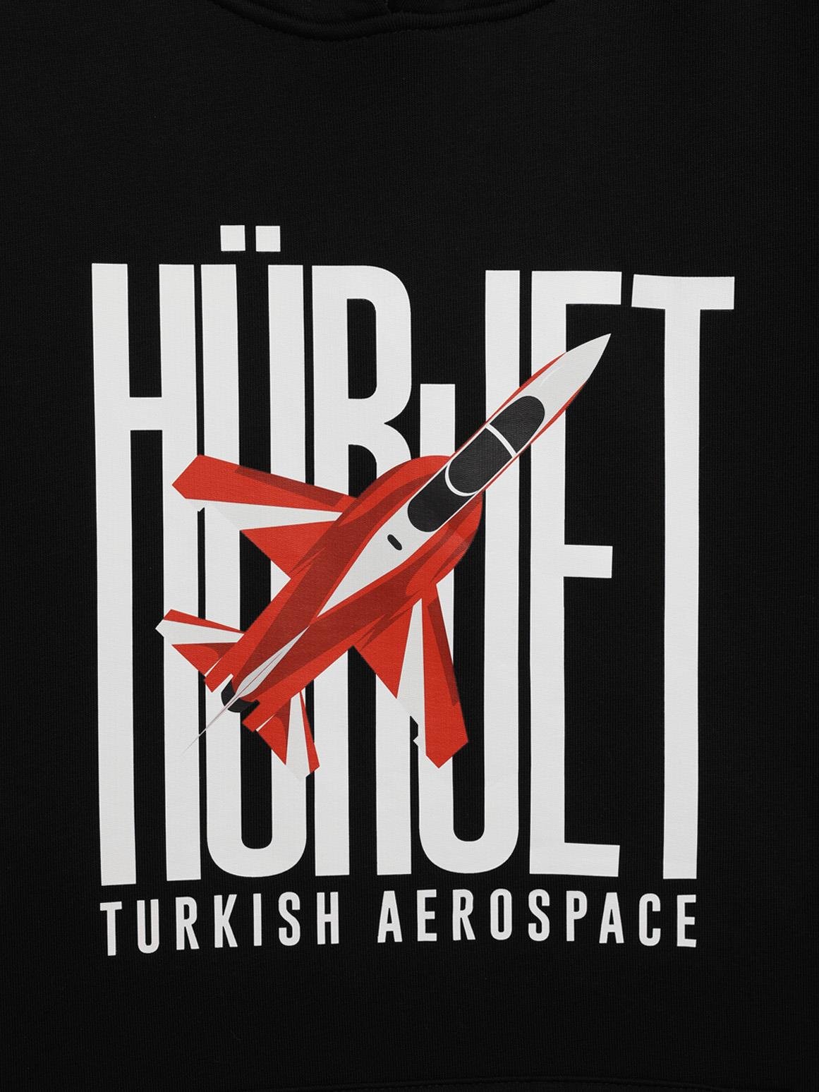 HÜRJET Vizyoner Kapüşonlu Sweatshirt