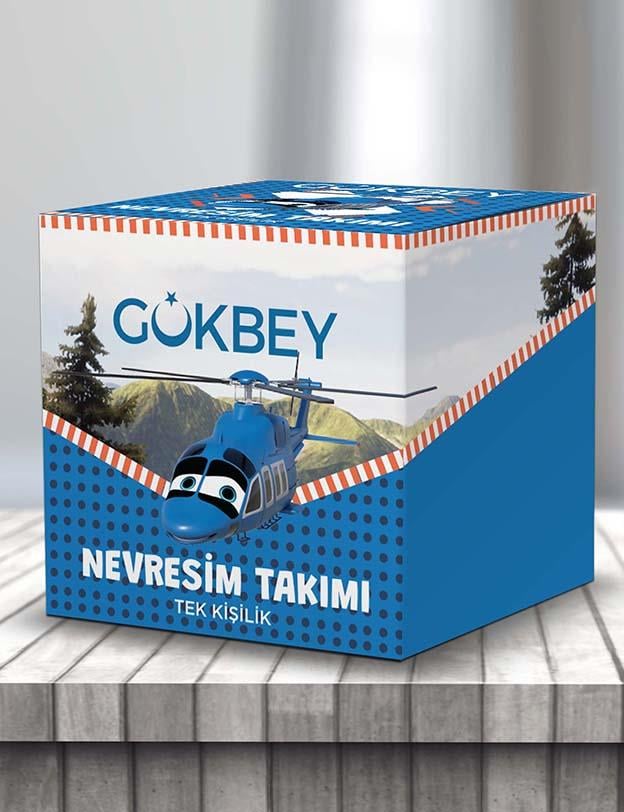 HÜRKUŞ Çocuk Çift Taraflı Tek Kişilik Nevresim Takımı Polycotton