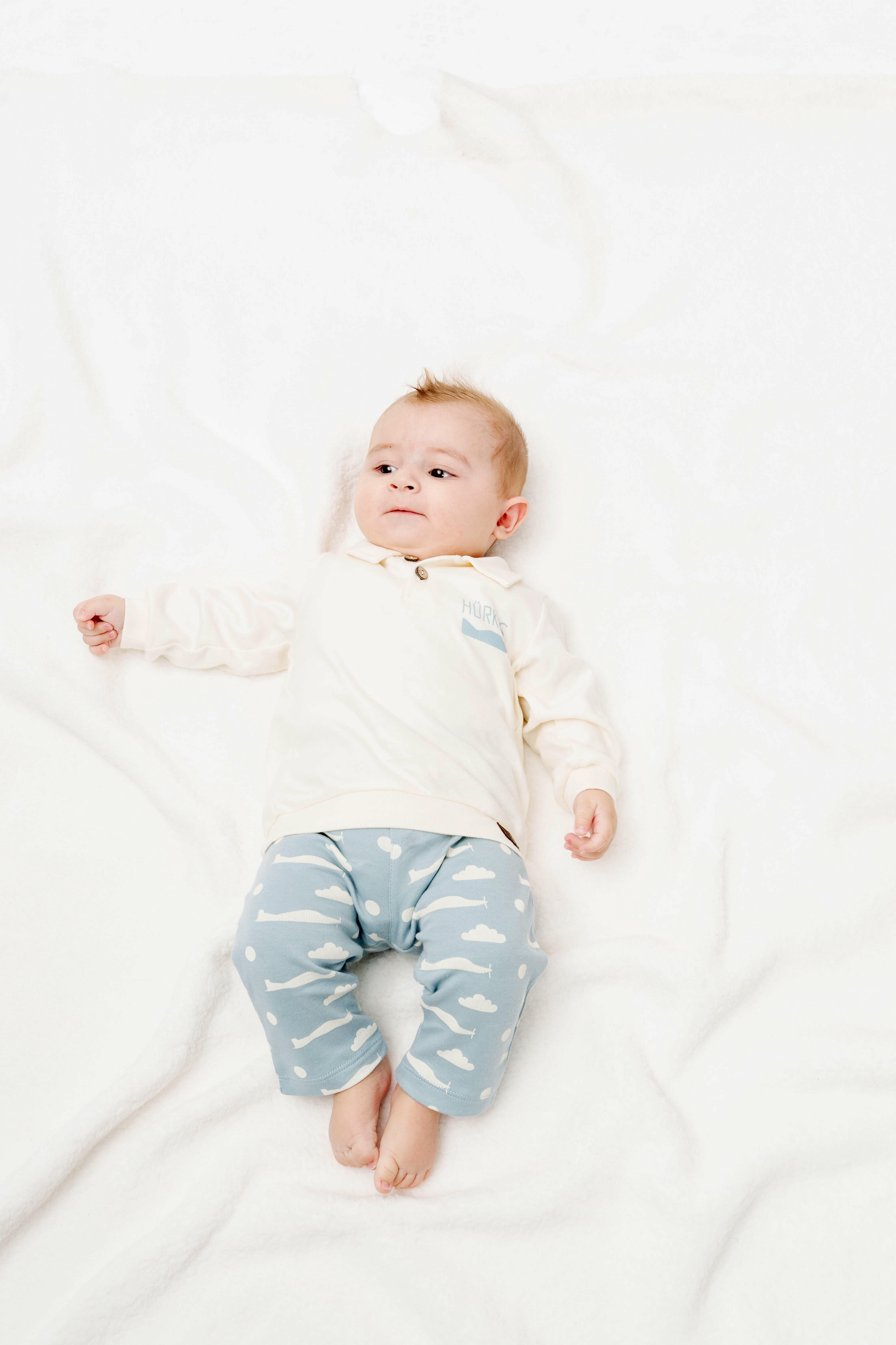 HÜRKUŞ İlk Uçuş %100 Organik Pamuk 2li Bebek Takımı