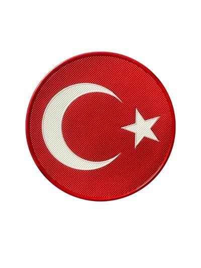 Türk Bayrağı Peç TPU 7cm
