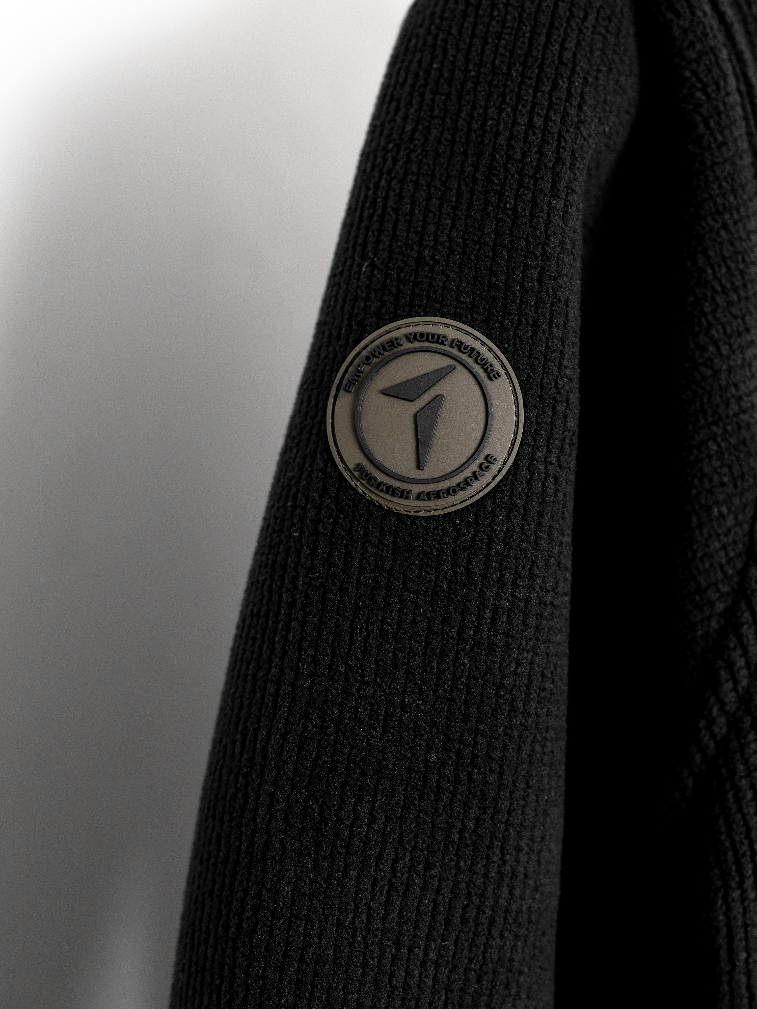 TUSAŞ Tuareg Kareli Outdoor Polar Ceket CBL