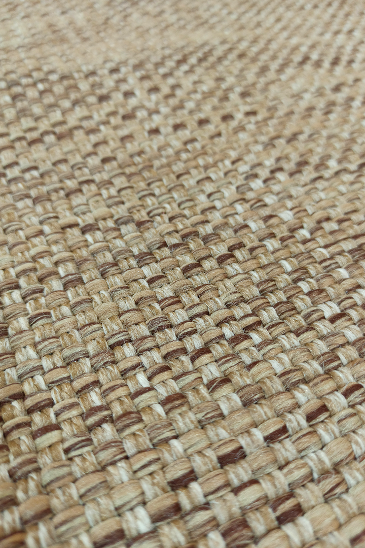 Alpina Home Stella Jüt Hasır Model Tek Renk Dokuma Yıkanabilir Katlanabilir Toz Vermez Kilim