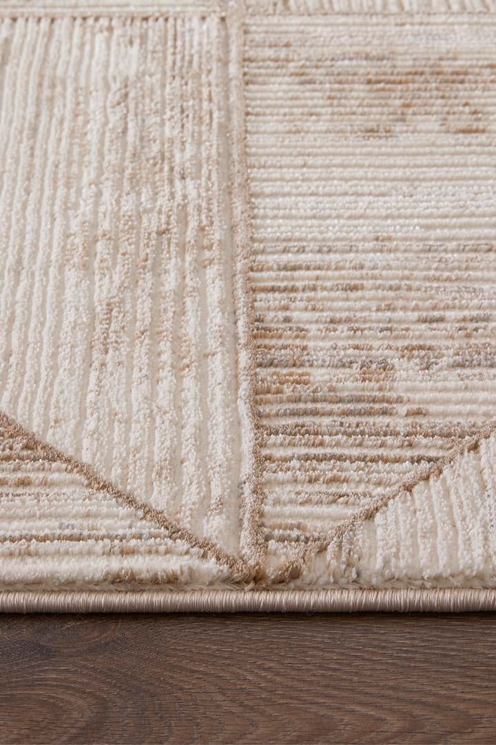 Alpina Home Venüs Krem Bej Yumuşak Doku Salon Oturma Odası Mutfak Çocuk Odası Halısı