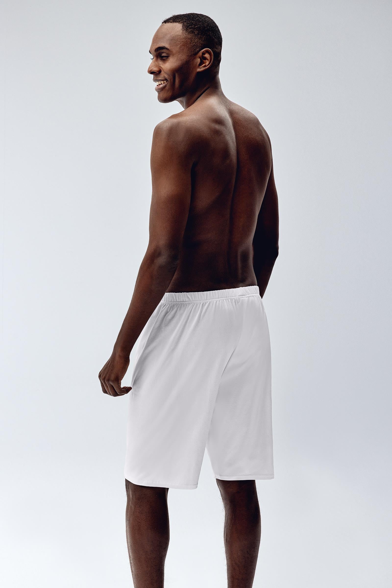 Brix Beyaz Renk Erkek Modal Boxer Short