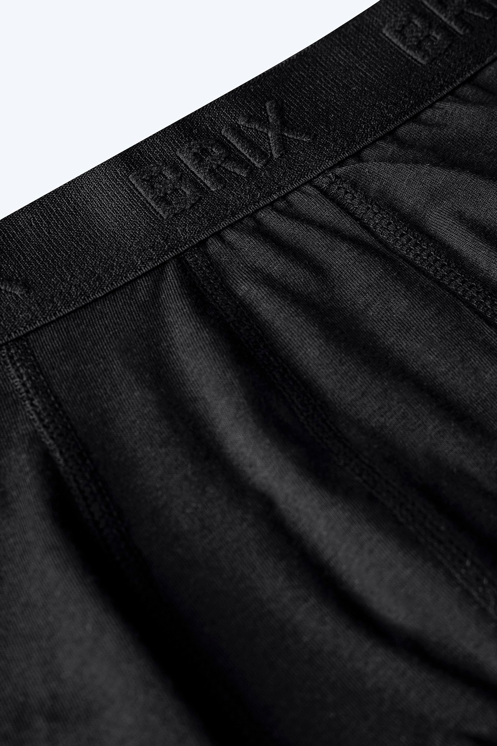 Brix Bordo Renk Erkek Modal Kısa 3'lü Boxer