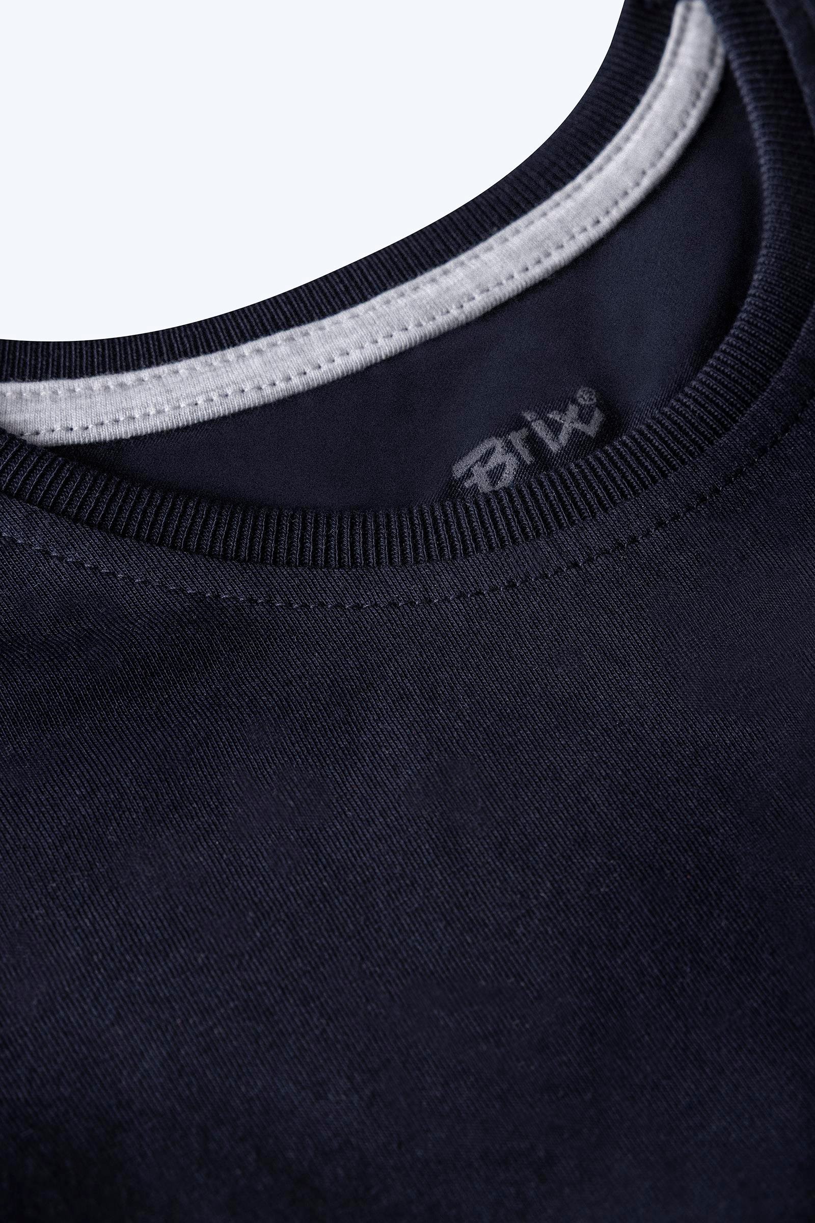 Brix Lacivert Renk Kız Çocuk Kısa Kollu T-Shirt