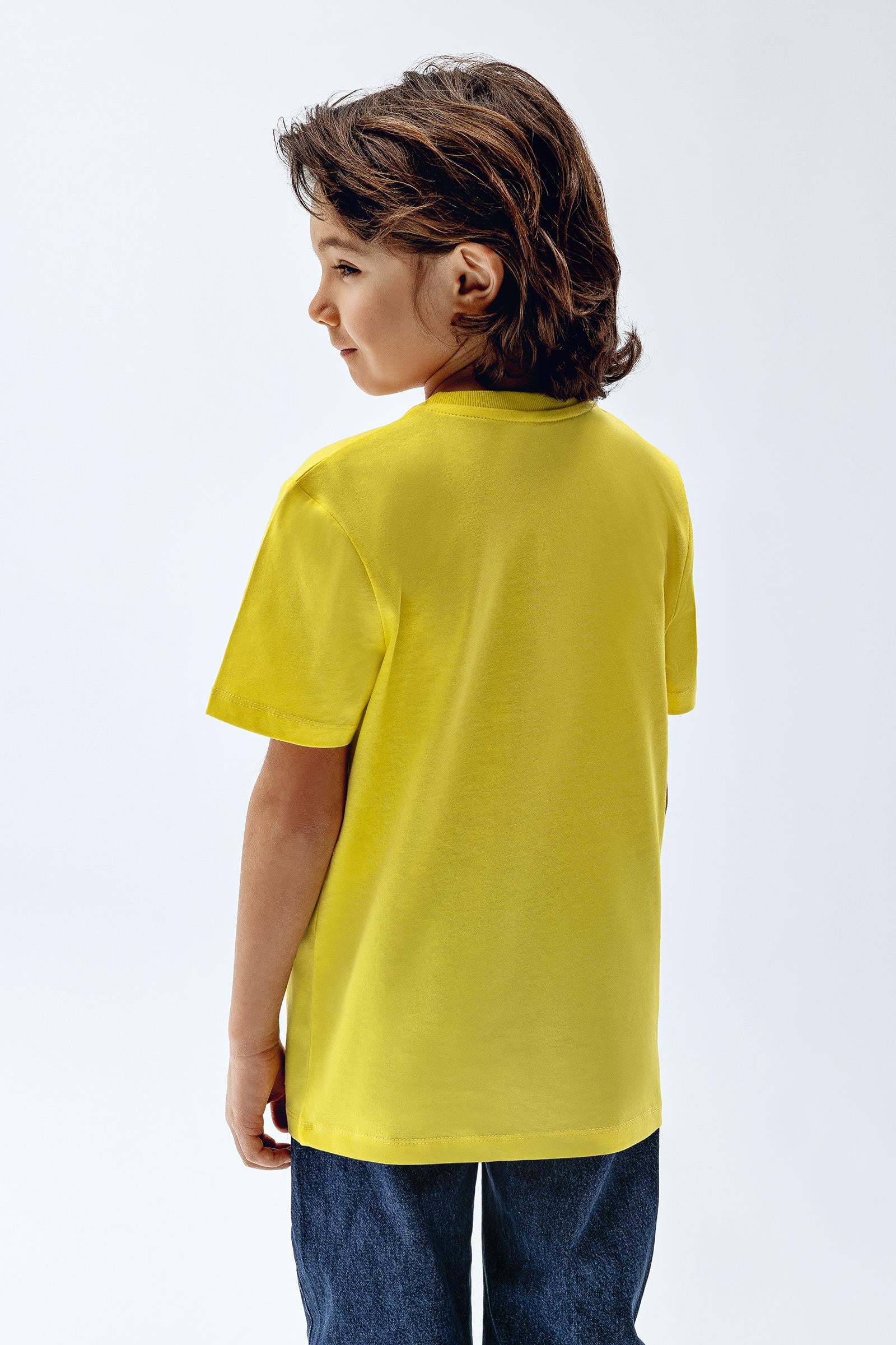 Brix Sarı Renk Erkek Çocuk T-Shirt
