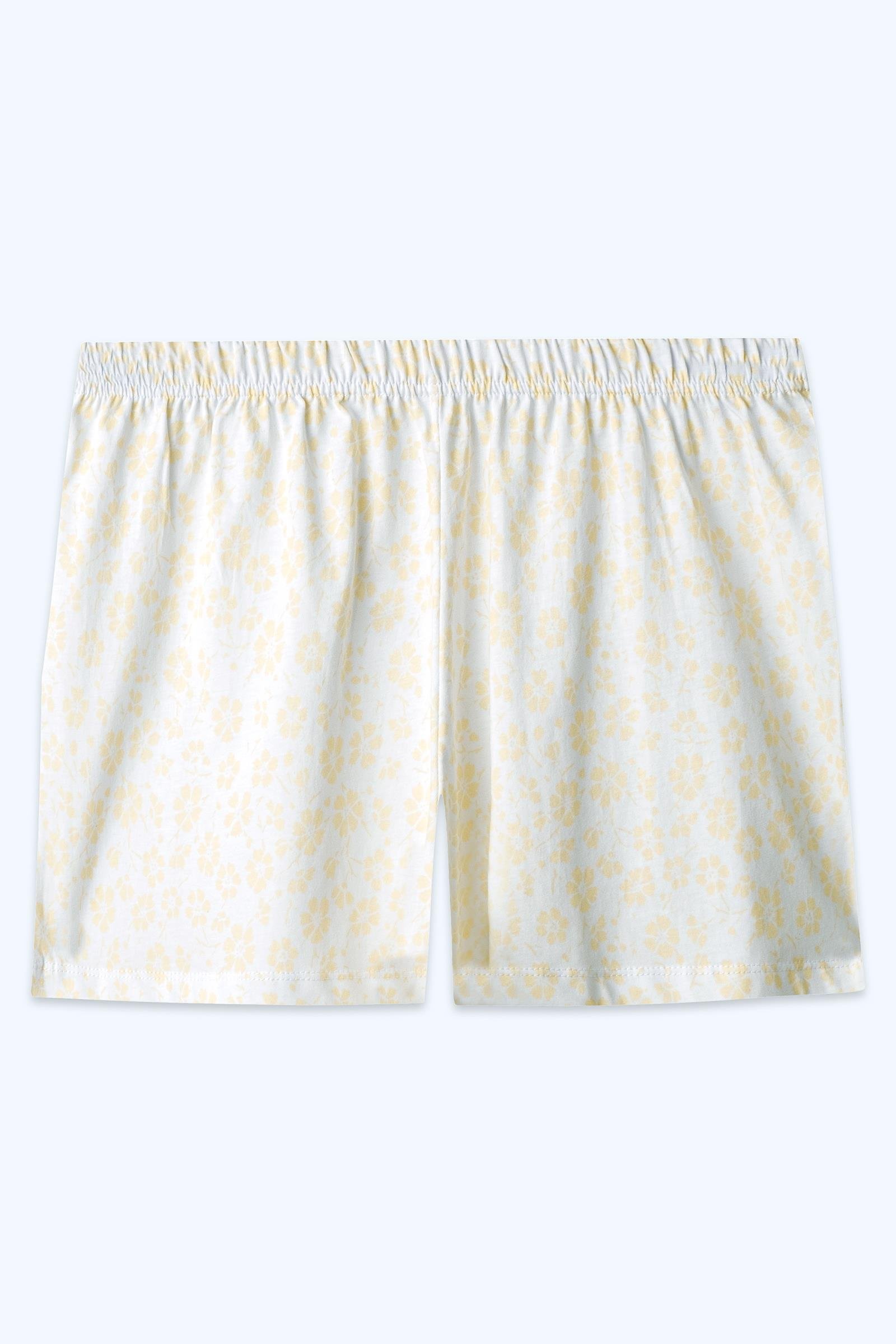 Brix Sarı Renk Kadın Pijama Takım