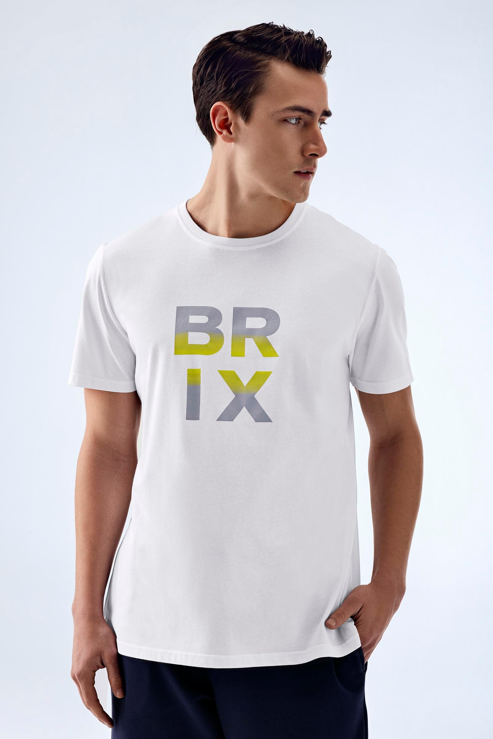 Erkek Baskılı T-Shirt