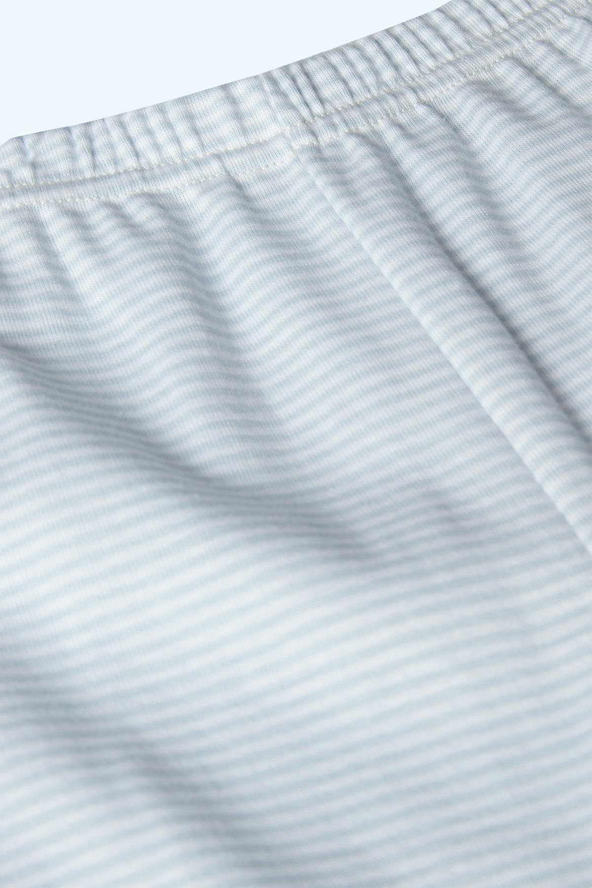 Erkek Çocuk Çizgili Pijama Takımı
