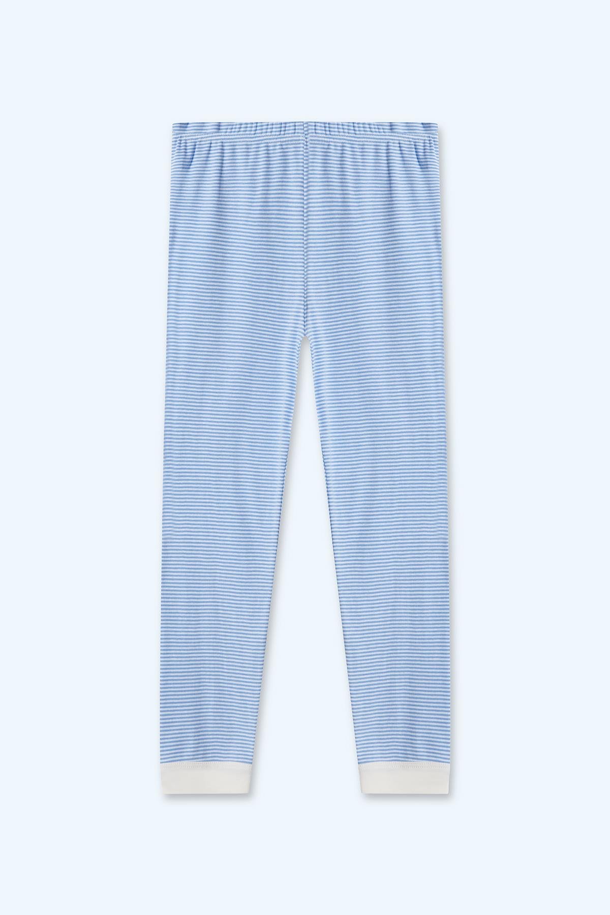 Erkek Çocuk Çizgili Pijama Takımı