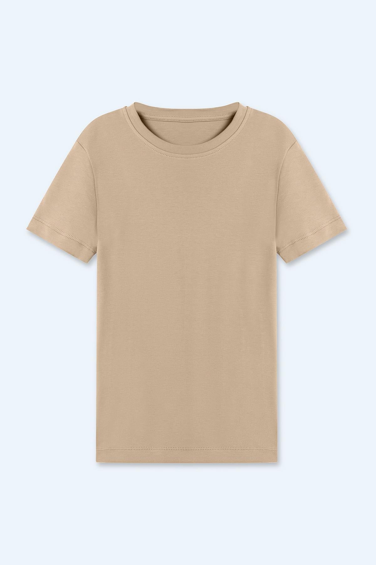 Erkek Çocuk İnterlok Kısa Kollu T-shirt