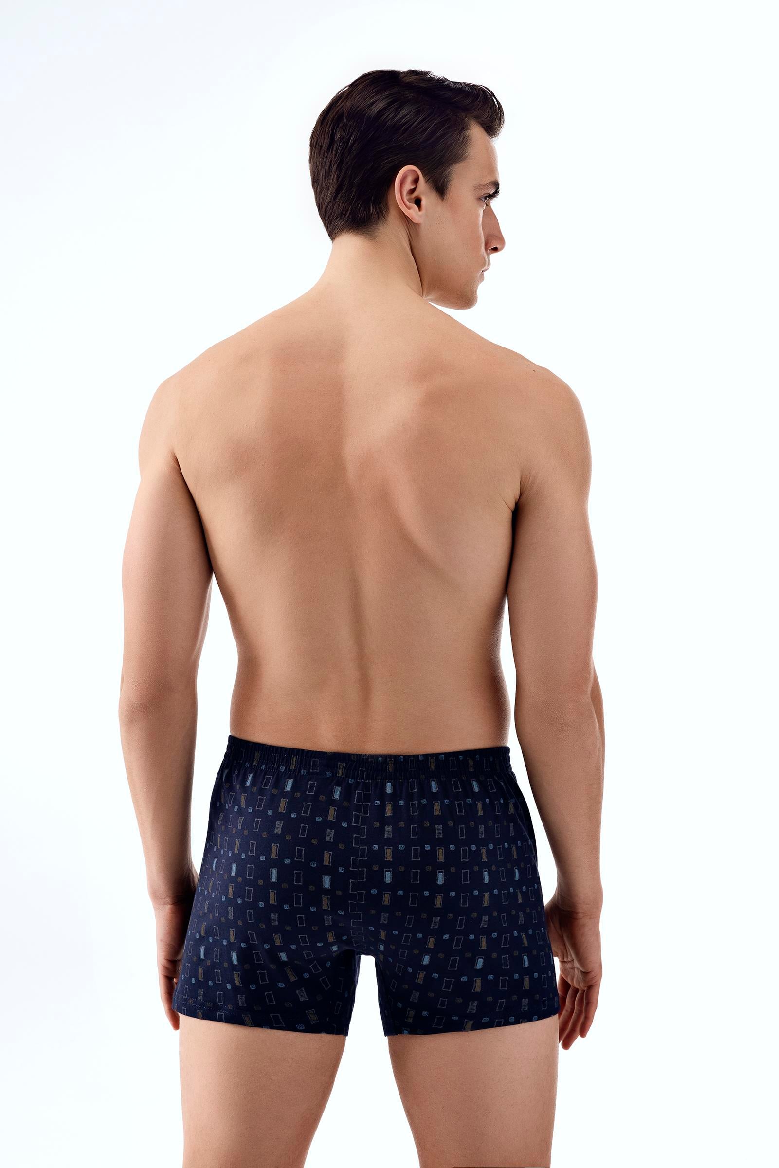 Havlu Bel Desenli Boxer