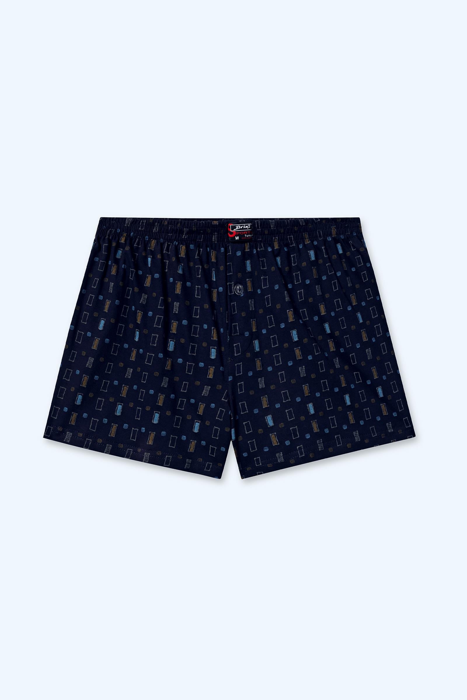 Havlu Bel Desenli Boxer