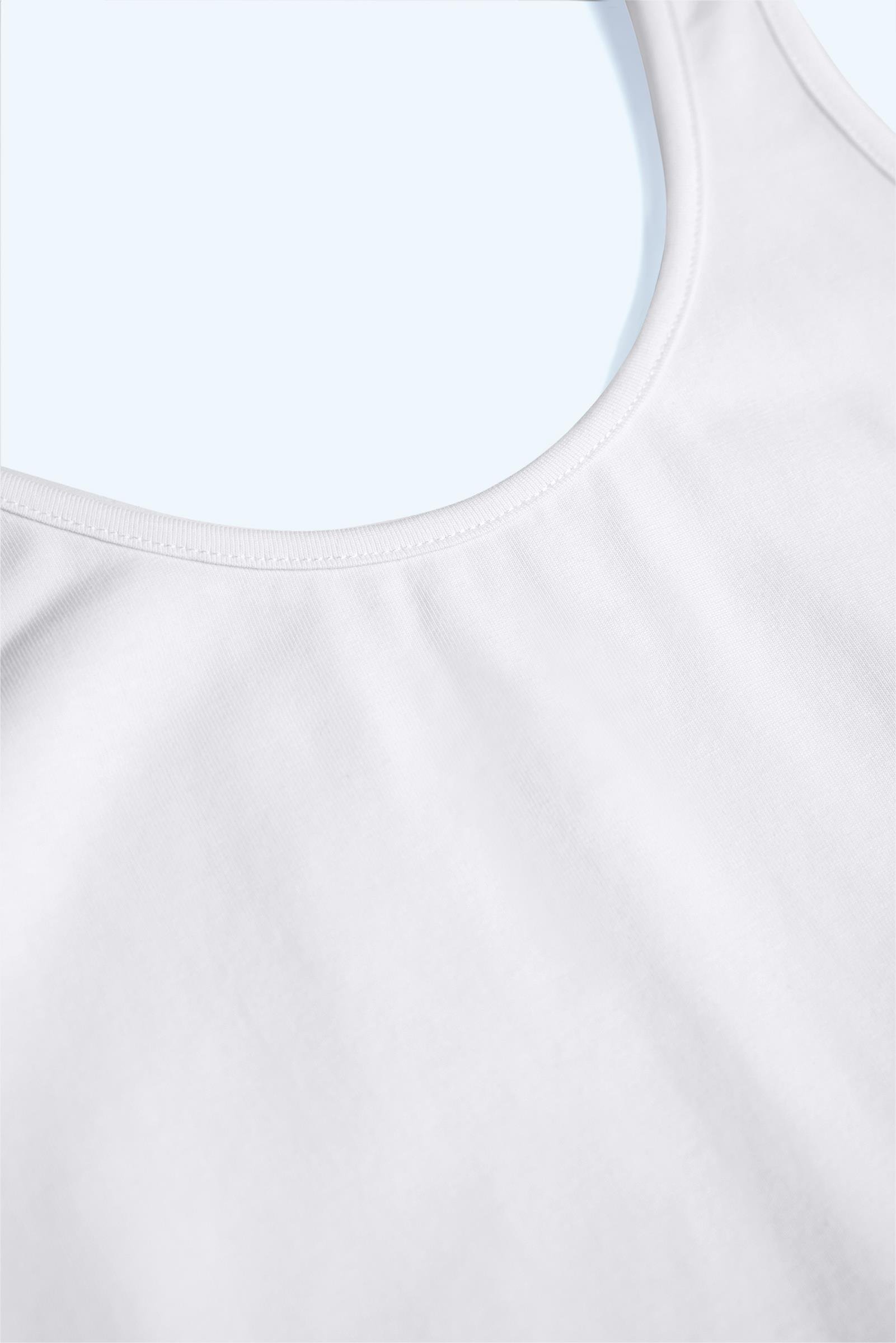 Kadın Kalın Askılı T-shirt