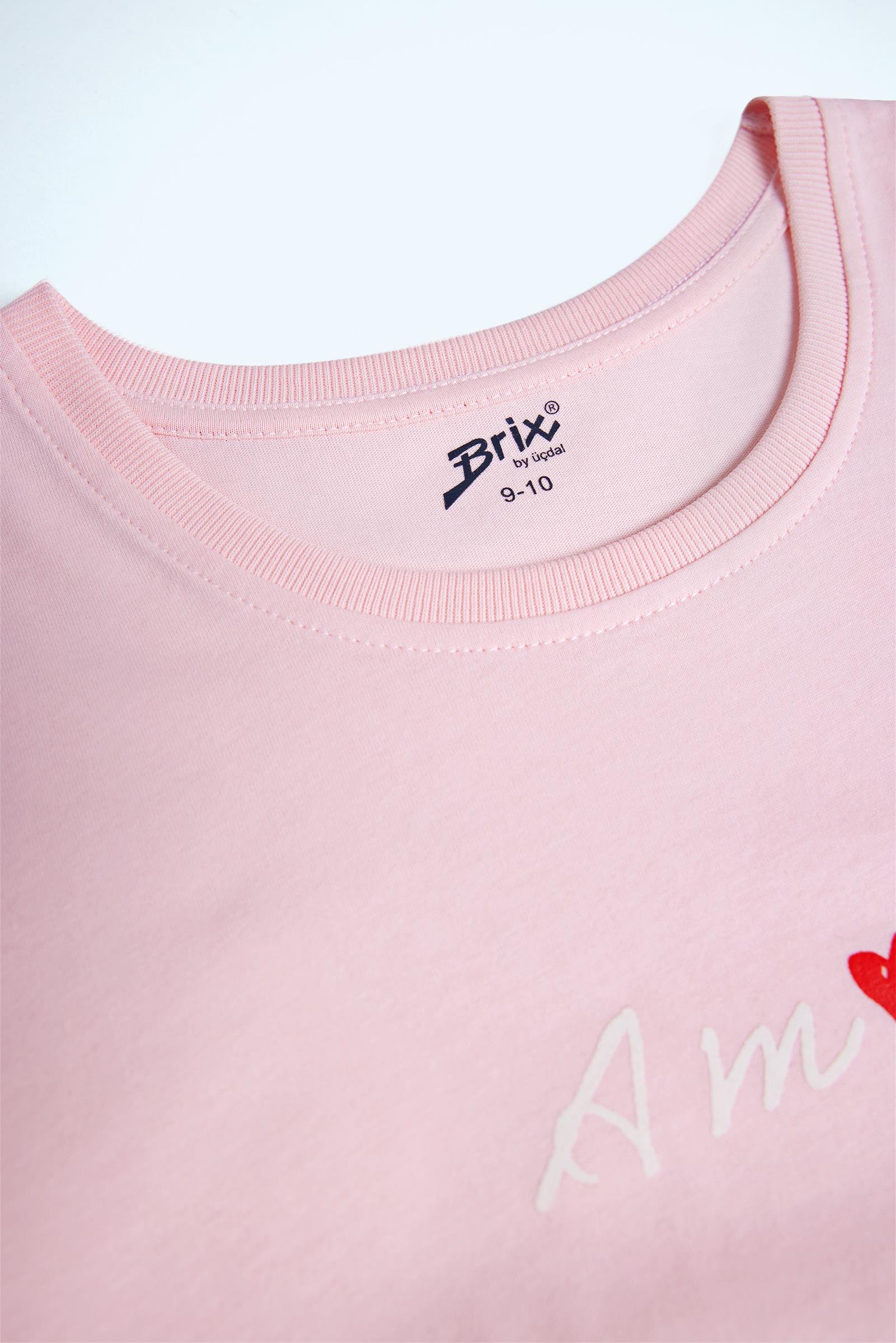 Kız Çocuk Baskılı T-Shirt