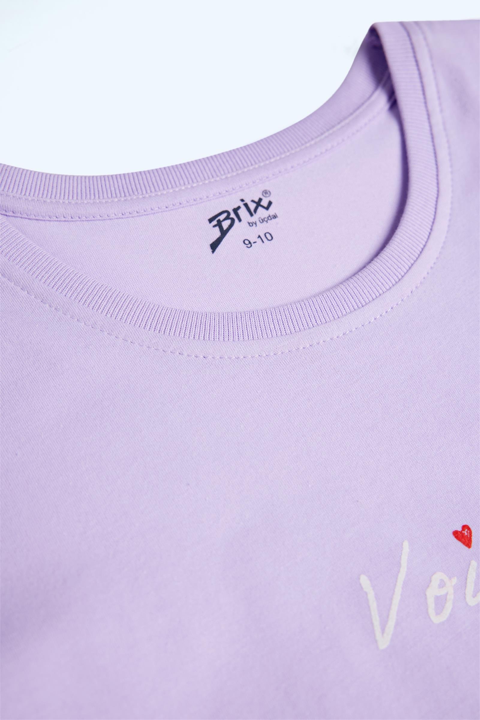 Kız Çocuk Baskılı T-Shirt