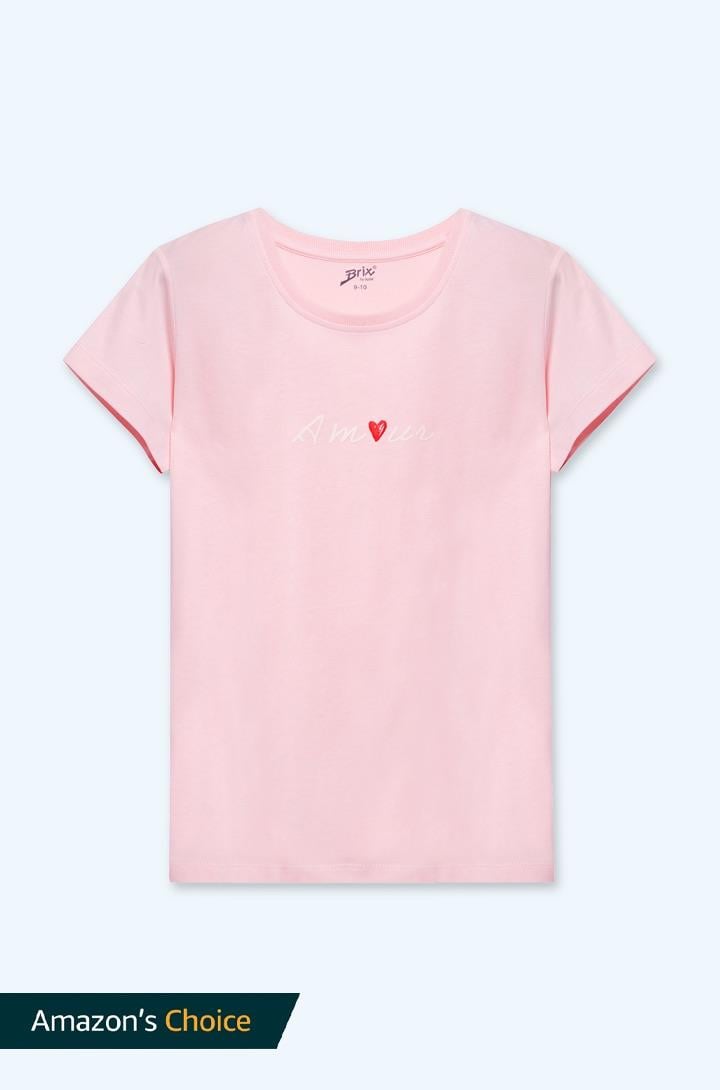 Kız Çocuk Baskılı T-Shirt