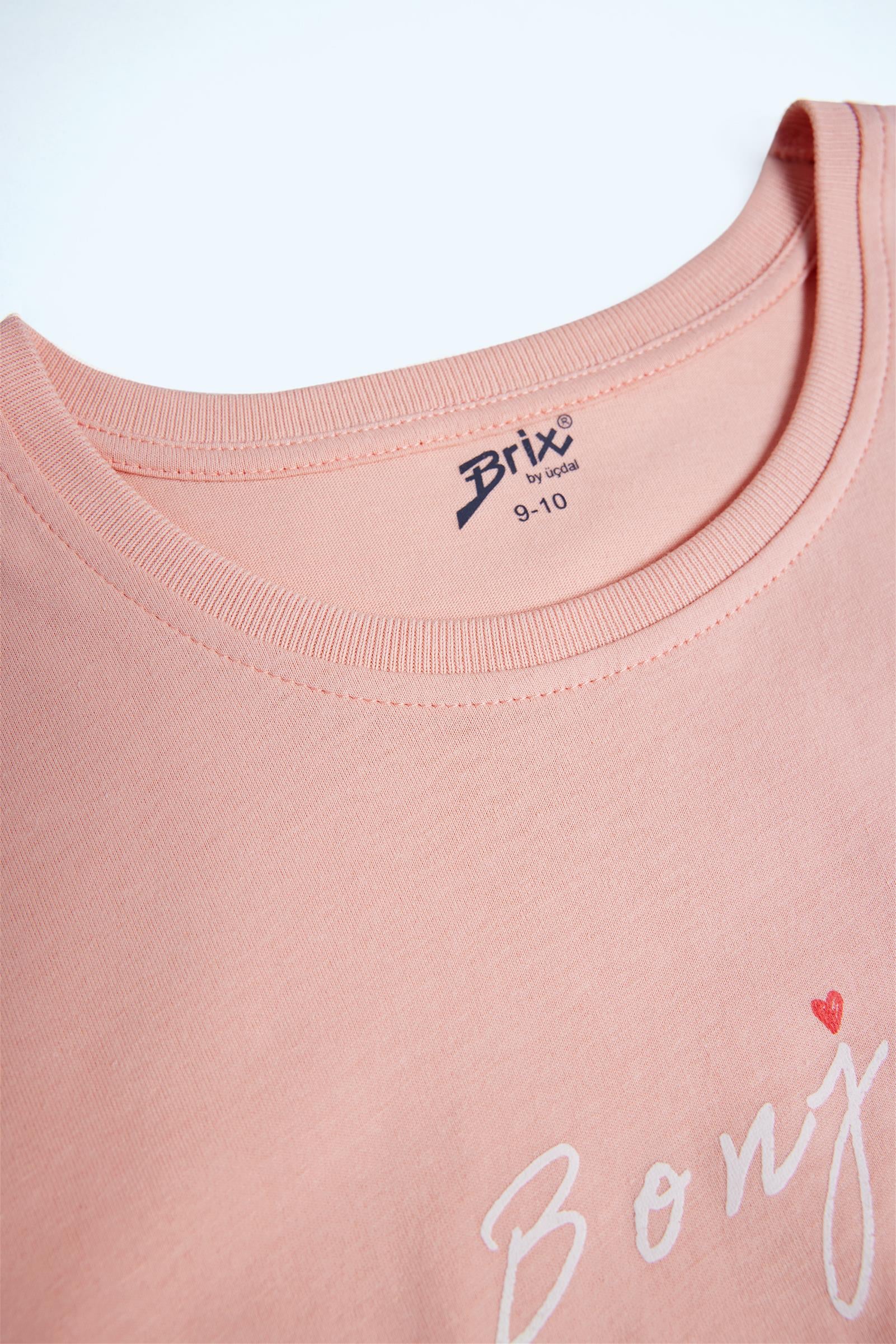 Kız Çocuk Baskılı T-Shirt