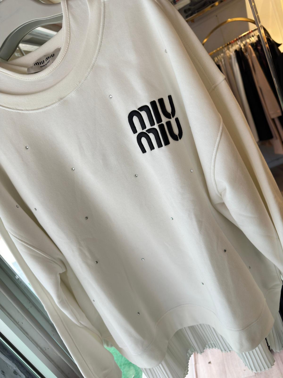 İthal Nakış İşleme Sweatshirt