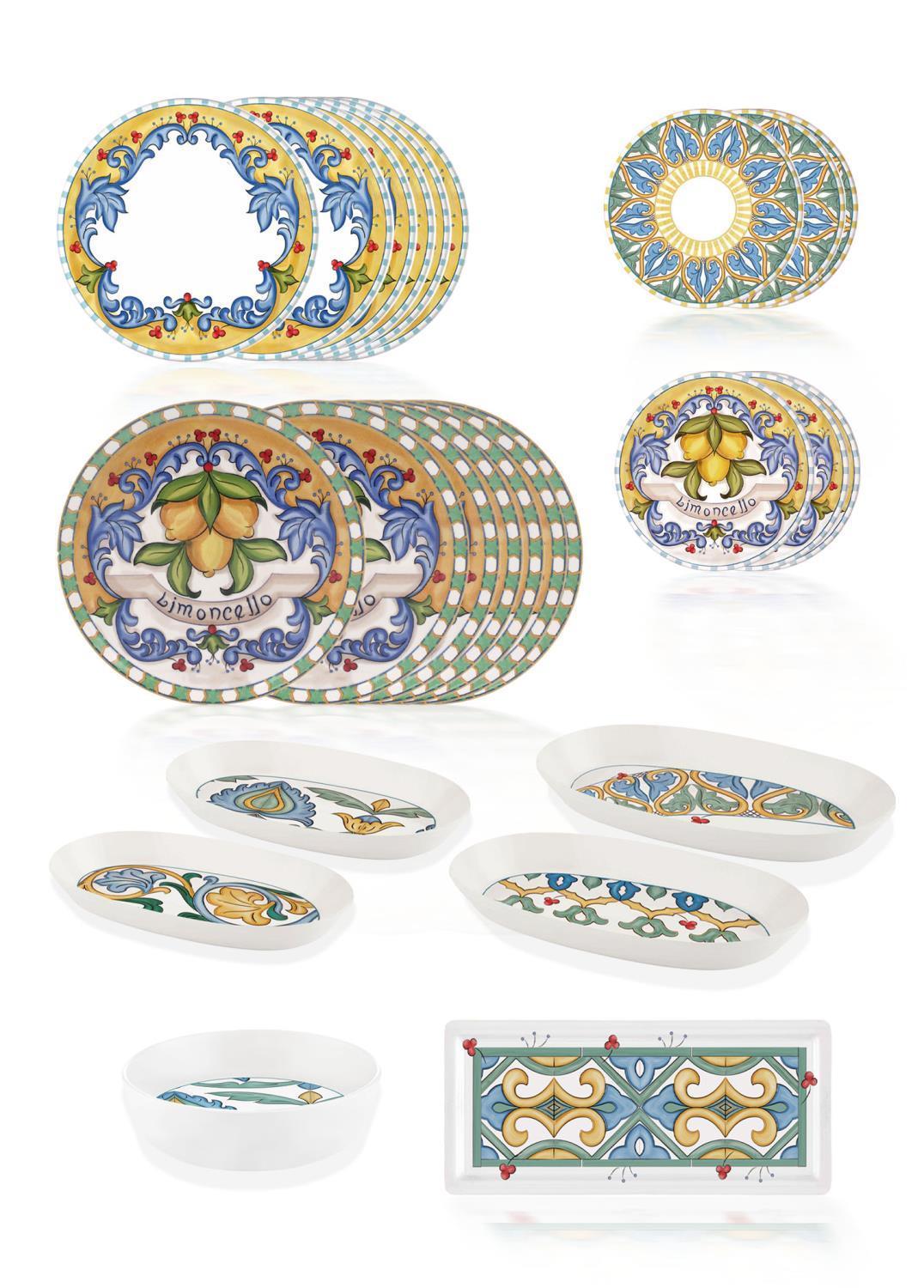 The Mia Limoncello 24 Parça 6 Kişilik Sofra Takımı LMN1235679