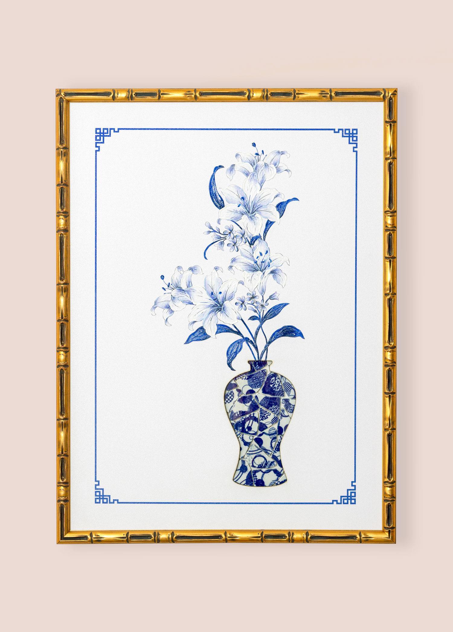 Ayna & Tablo The Mia Floral Tablo 60x80x4 cm TBL0092